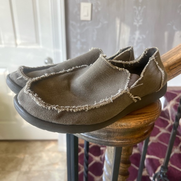 Crocs men’s size 8 fabric olive green, good condition - Picture 5 of 9